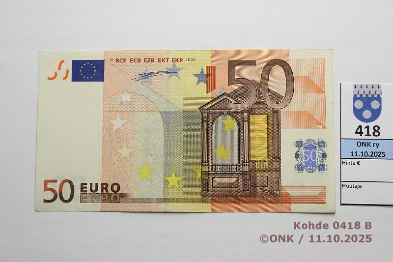 k-0418-b.jpg - Kohde 418 (kuva 2/2), lhthinta: 300 € / ei tarjouksia Suomi 4/1/L/H7 L21408096542 H007 A1 Dui, matta, vaikeampi laatta, kunto: 5
