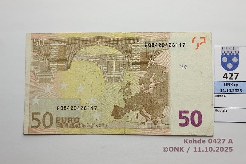k-0427-a.jpg - Kohde 427, lhthinta: 65 € / ei tarjouksia Hollanti 4/1/P/H16 P08420428117 H016 A4 Dui, matta, km, prep, kunto: 4