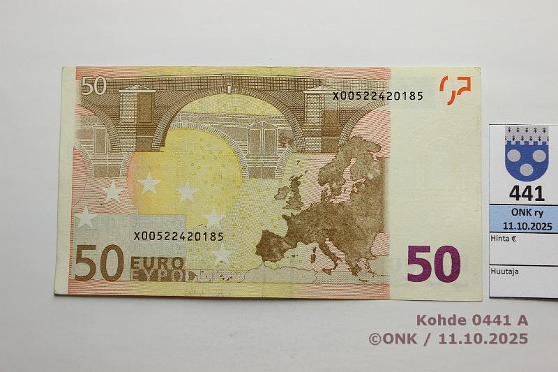 k-0441-a.jpg - Kohde 441, lhthinta: 70 € / ei tarjouksia Saksa 4/1/X/R1 X00522420185 R001 E3 Dui, matta, kunto: 5