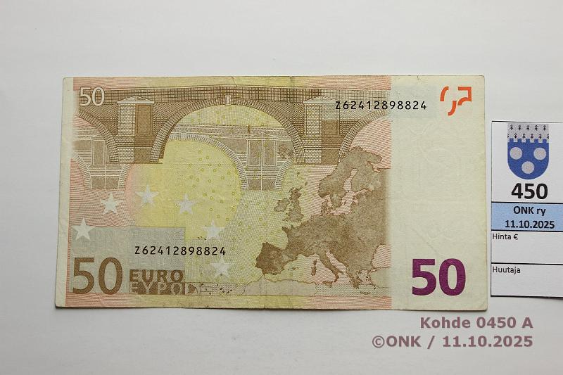 k-0450-a.jpg - Kohde 450, lhthinta: 70 € / ei tarjouksia Belgia 4/1/Z/T1 Z62412898824 T001 E4 Dui, matta, prep, kunto: 4