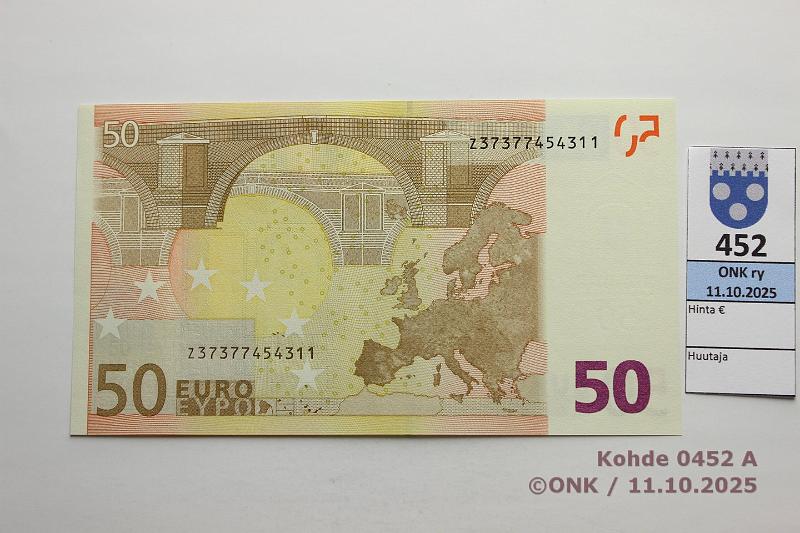 k-0452-a.jpg - Kohde 452, lhthinta: 85 € / ei tarjouksia Belgia 4/2/Z/T11 Z37377454311 T011 A1 Tri, kunto: 9