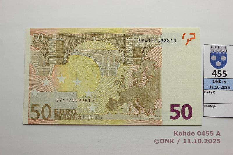 k-0455-a.jpg - Kohde 455, lhthinta: 80 € / ei tarjouksia Belgia 4/2/Z/T28 Z74175592815 T028 A5 Tri, viiran jljet, kunto: 9