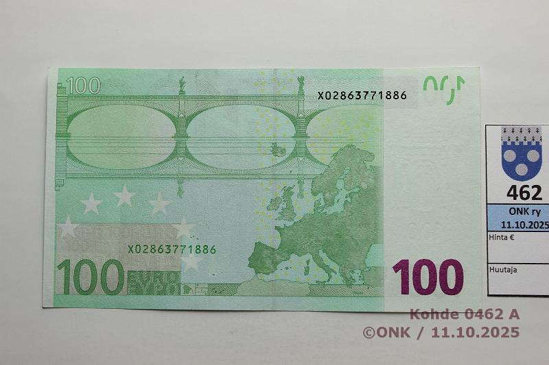 k-0462-a.jpg - Kohde 462 (kuva 1/2), lhthinta: 150 € / ei tarjouksia Saksa 5/1/X/P1 X02863771886 P001 C3 Dui, matta, lainetta, kunto: 8