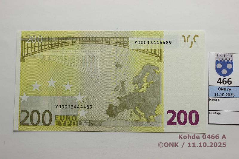 k-0466-a.jpg - Kohde 466 (kuva 1/2), lhthinta: 450 € / ei tarjouksia Kreikka 6/1/Y/R3 Y00013444489 R003 E1 Dui, painuma, kunto: 9