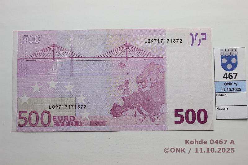 k-0467-a.jpg - Kohde 467 (kuva 1/2), l�ht�hinta: 750 &euro; / ei tarjouksia Suomi 7/1/L/D1 L09717171872 D001 D4 Dui, kunto: 8