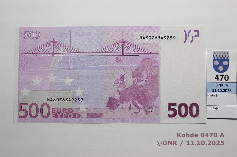 k-0470-a.jpg - Kohde 470 (kuva 1/2), lhthinta: 800 € / ei tarjouksia Itvalta 7/3/N/F8 N48076349259 F008 H4 Dra, kunto: 10