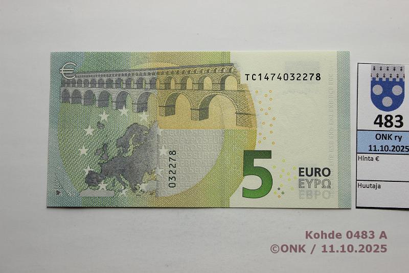 k-0483-a.jpg - Kohde 483, lhthinta: 10 € / myyntihinta: 10 € Irlanti 1/3/T1 TC1474032278 T001 C3 Dra, kunto: 9