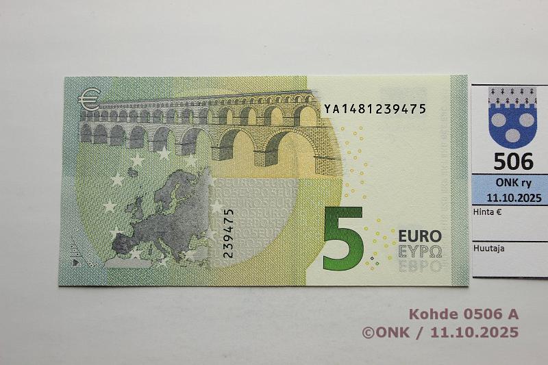 k-0506-a.jpg - Kohde 506, lhthinta: 8 € / ei tarjouksia Kreikka 1/3/Y2 YA1481239475 Y002 B1 Dra, kunto: 9