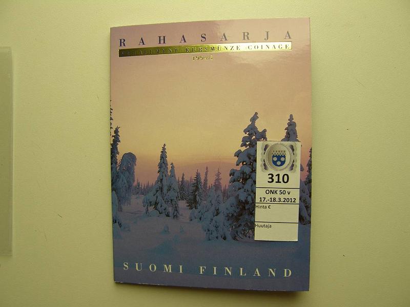 k-0310-a.jpg - Kohde 310, l�ht�hinta: 5 &euro; / myyntihinta: 8 &euro;  1994 I kongressi-jetoni, kunto: 9