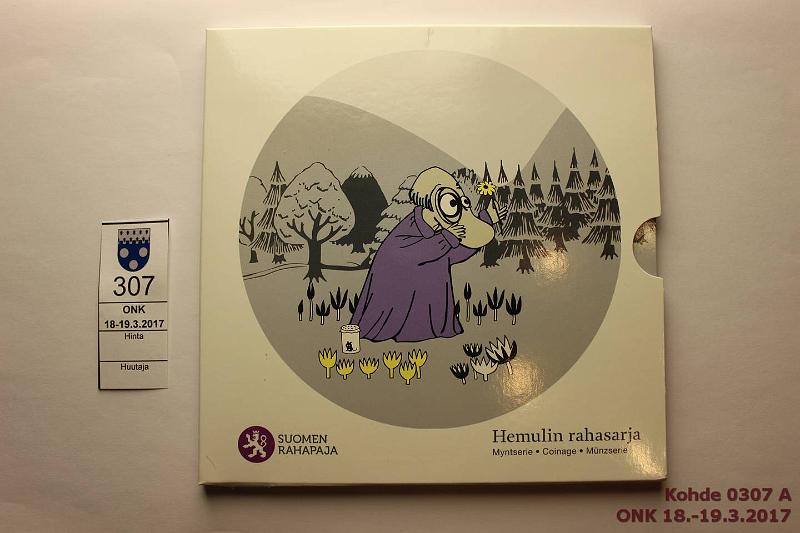 k-0307-a.jpg - Kohde 307, l�ht�hinta: 10 &euro; / myyntihinta: 14 &euro; 2014 BU, Hemuli, kotelo, kunto: 9